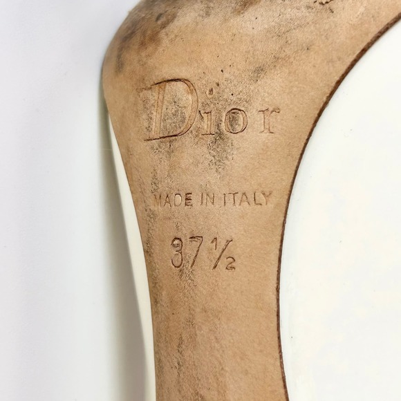 Christian Dior Pearlescent Patent Pointed Toe Heel - Picture 8 of 10